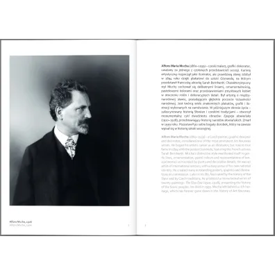 Alfons Mucha - zeszyt do kolorowania