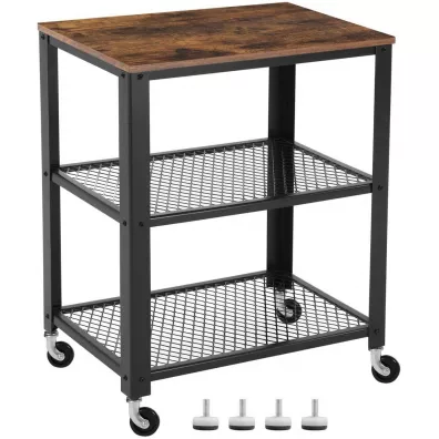 Songmics Pka kuchenna mobilna rustykalny LOFT
