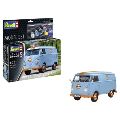 Model Set. VW T1 Panel Van (Gulf Decoration) Revell