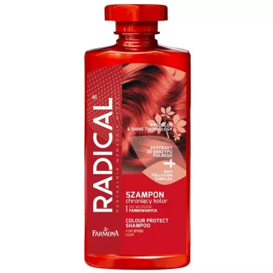 Radical Farmona Colour Protect Shampoo szampon ochraniaj�cy kolor do w�os�w farbowanych i z pasemkami 400 ml