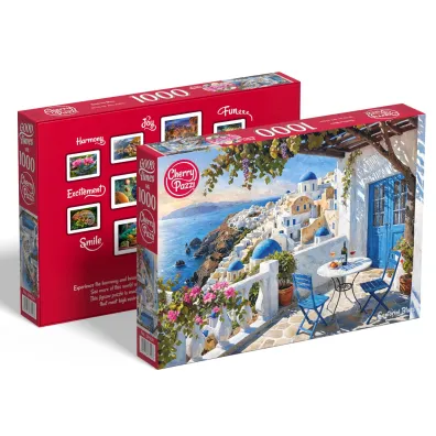 Puzzle 1000 el. Santorini Blues CherryPazzi