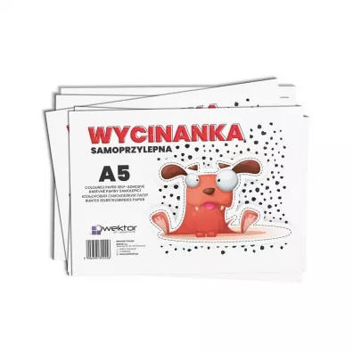 Wektor Wycinanka samoprzylepna A5 10 szt.