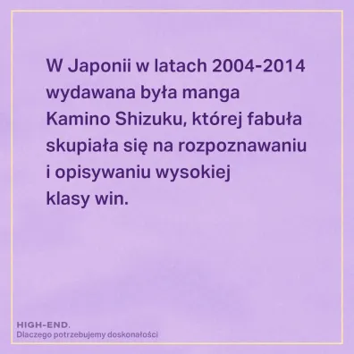 High-end. Dlaczego potrzebujemy doskona�o�ci