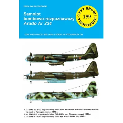 Samolot bombowo-rozpoznawczy Arado Ar 234 (TBiU 159) - Wies�aw B�czkowski