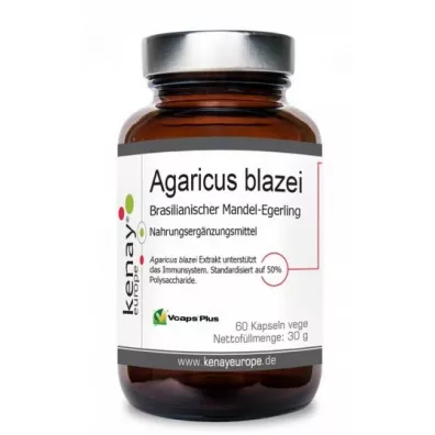 Kenay Agaricus blazei - Pieczarka brazylijska Suplement diety 60 kaps.