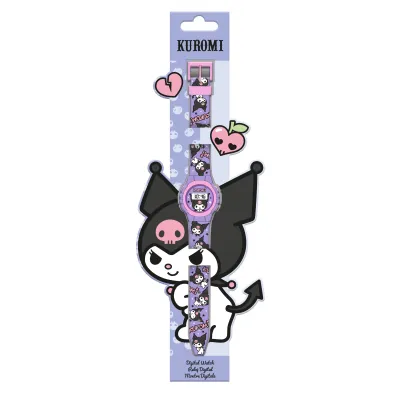 Zegarek cyfrowy KE02 ECO Kuromi KU00002