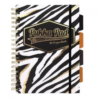 Pukka Pad Pukka Project Book Wild B5 linia 100 kartek 2 szt.