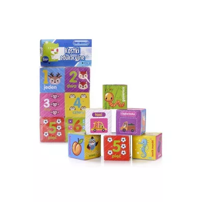 Klocki mi�kkie 6 element�w  ARTYK 128868