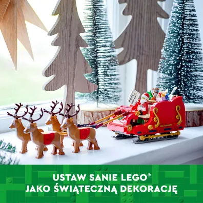 LEGO Iconic Sanie �wi�tego Miko�aja 40499