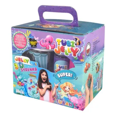 Tubi Jelly 6 kolor�w + akwarium - Syrenka Tuban