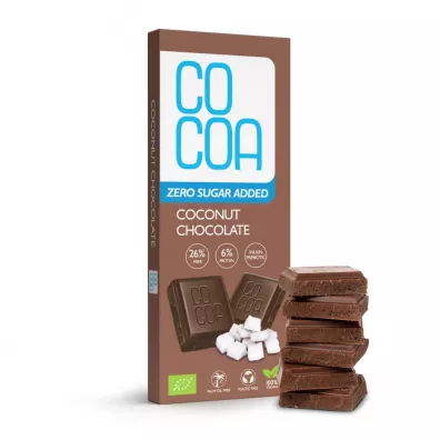 Cocoa Czekolada kokosowa 40 g Bio