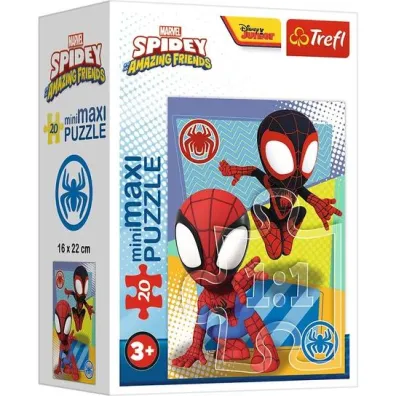 Puzzle 20 el. miniMAXI Niesamowity Spidey 1 Trefl