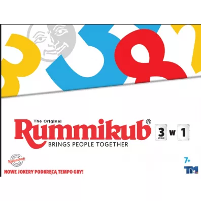Rummikub 3w1 Tm Toys