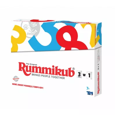 Rummikub 3w1 Tm Toys
