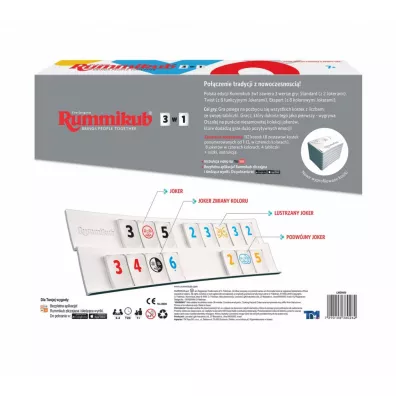Rummikub 3w1 Tm Toys