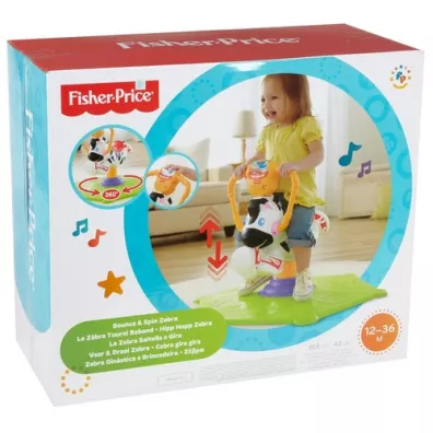 Fisher-Price Zebra skoczek rodeo K0317 Mattel