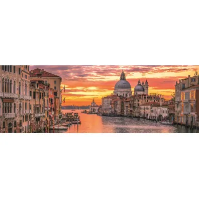 Puzzle 1000 el. Panorama - Grand Canal - Venice Clementoni
