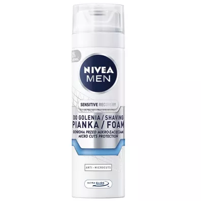 Nivea Pianka do golenia Men Sensitive Recovery 200 ml