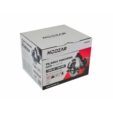 Hoozar Pilarka tarczowa 190mm 1500w