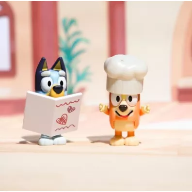 Figurki zestaw 2pak Ekskluzywna Restauracja Bluey BLU13045