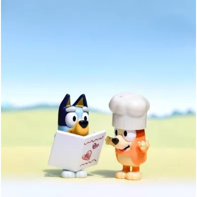 Figurki zestaw 2pak Ekskluzywna Restauracja Bluey BLU13045