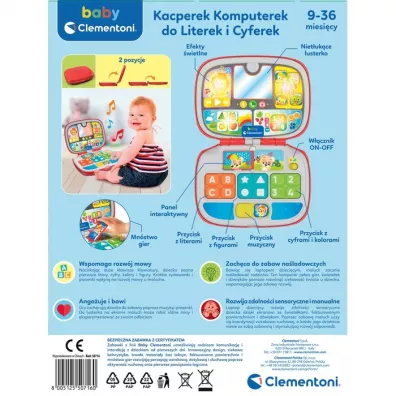 Kacperek komputerek Clementoni