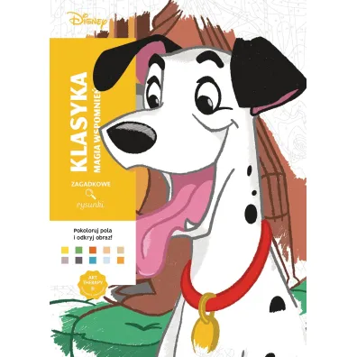 Art therapy. Kolorowanka antystresowa. Disney. Klasyka. Magia wspomnie�. Zagadkowe rysunki - Edouard Vauthey, Laetitia Sala
