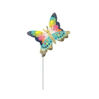 Balon foliowy kolorowy motyl
