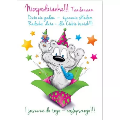 Stamp Karnet Happy B6 + koperta wzr nr 14