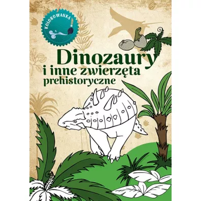 Dinozaury. Kolorowanka - Katarzyna Kopiec-Sekieta