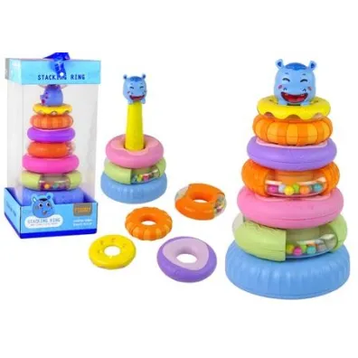 Piramidka edukacyjna LeanToys