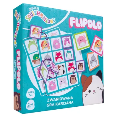 Gra planszowa Squishmallows rodzinna John Adams