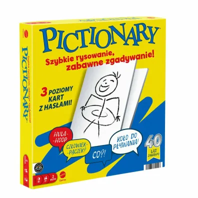 Pictionary rodzinna gra w rysowanie Mattel