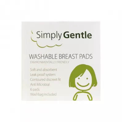 Simply Gentle Wielorazowe wk�adki laktacyjne z woreczkiem
