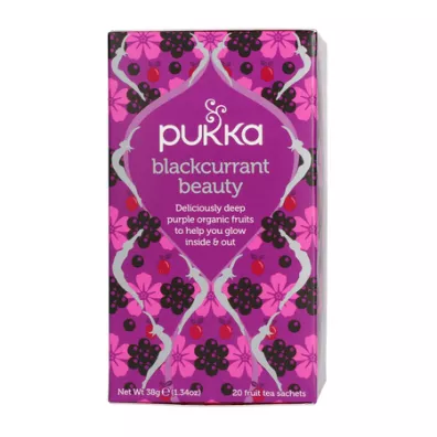 Pukka Herbata owocowa Blackcurrant Beauty 20 sasz. Bio