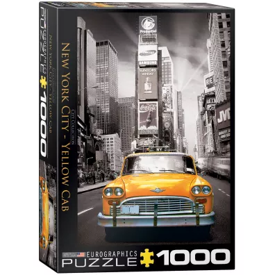 Puzzle 1000 el. ta takswka w Nowym Jorku Eurographics