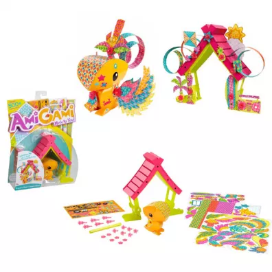 AmiGami. Figurka + domek Tropical Bird