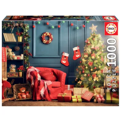 Puzzle 1000 el. �wi�teczny k�cik Educa