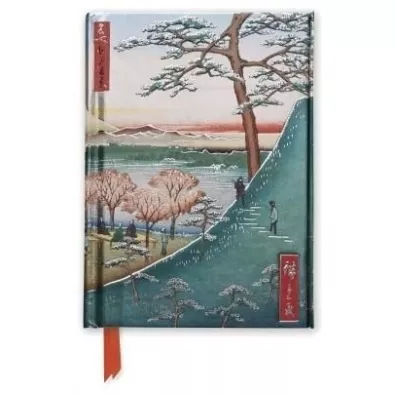 Flame Tree Notatnik A6 linia TW Meguro Utagawa Hiroshige