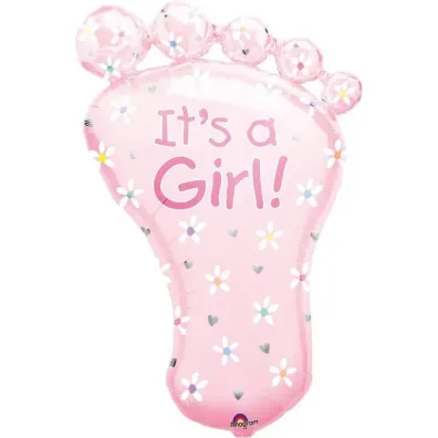 Amscan Balon foliowy It's a Girl!