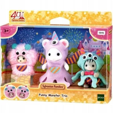 SYLVANIAN Ma�e potworki Trio 40thAnn. 05846 58466