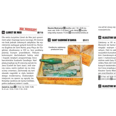 Katalonia map&guide XL PL laminat 2024