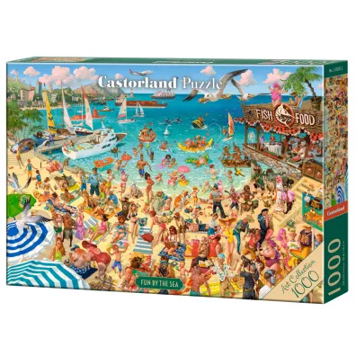 Puzzle 1000 el. Fun by the Sea (Art Collection) Castorland