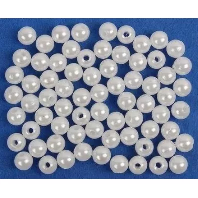 Fandy Koraliki bia�e 5mm, 40g