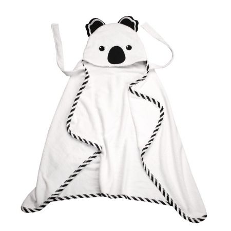 Rcznik Tots z kapturem 120x70 cm - Panda