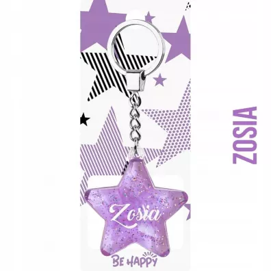 Be-Happy Gifts Brelok Gwiazdka Zosia