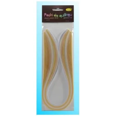 Galeria Hobby Paski do quillingu kremowe 10 mmx50 cm