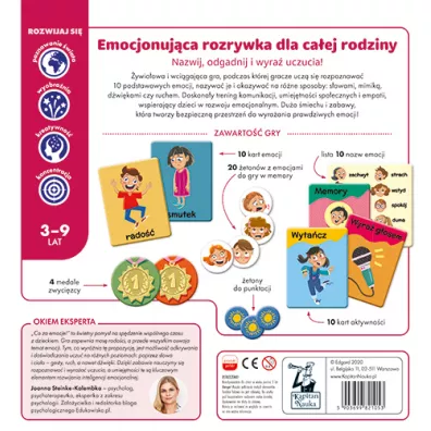 Kapitan Nauka. Co za emocje! Gra edukacyjna Edgard