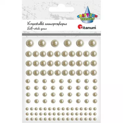 Titanum Kryszta�ki samoprzylepne Per�y
