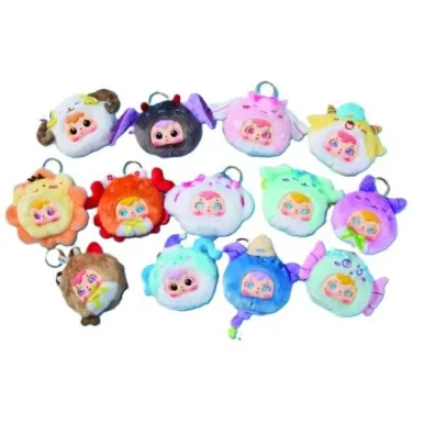 Happy Color Brelok pluszak Zodiac Animals Blind Box